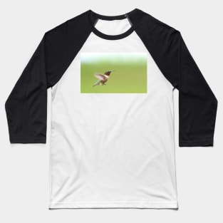 Ruby-throated Hummingbird Baseball T-Shirt